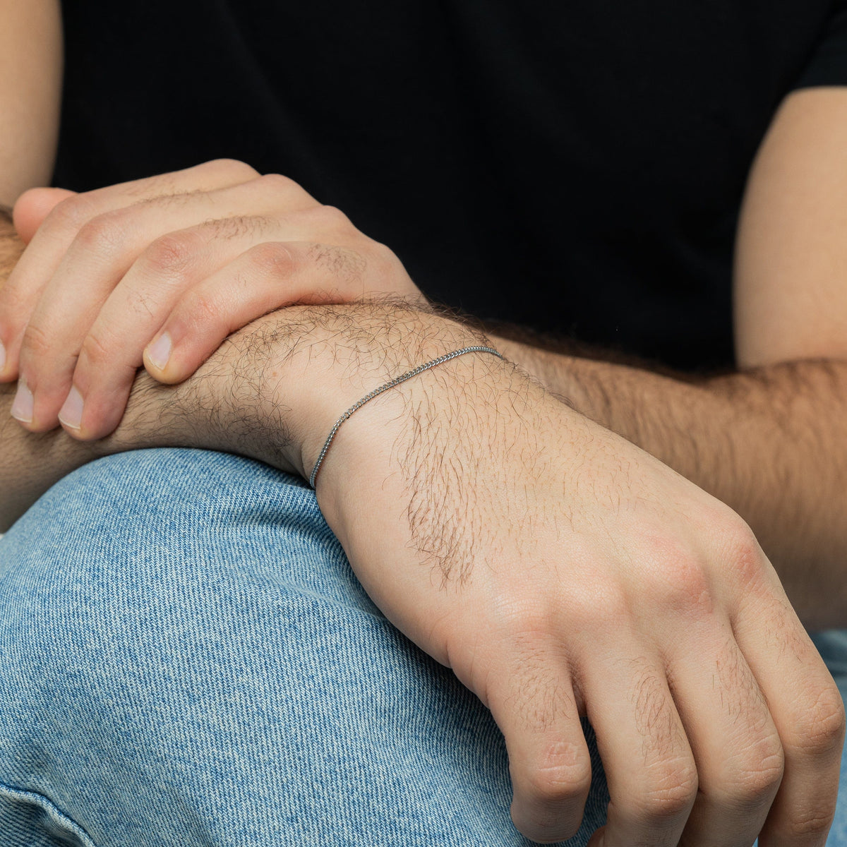 Micro Curb Bracelet | Men