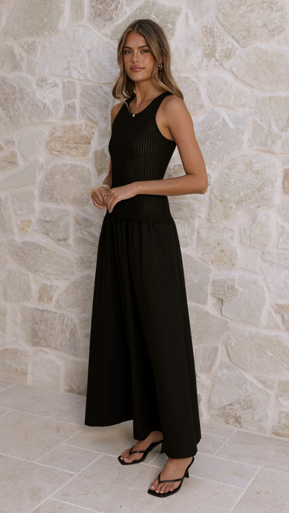 Arden Maxi Dress - Black