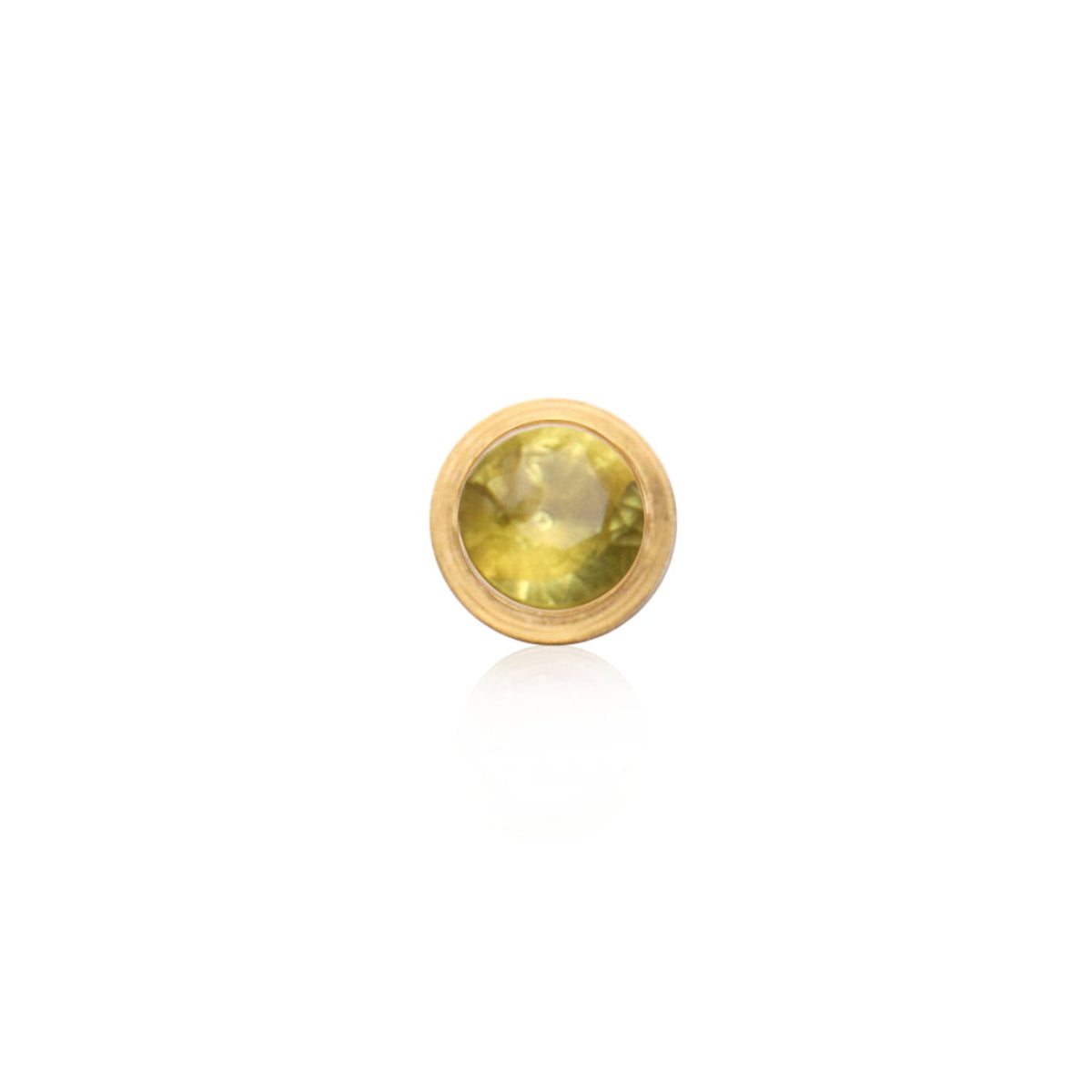 Birthstone Huggie Hoops (Gold)