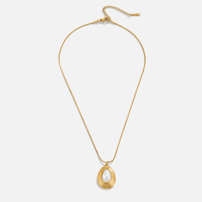 Vintage Camila Teardrop Necklace