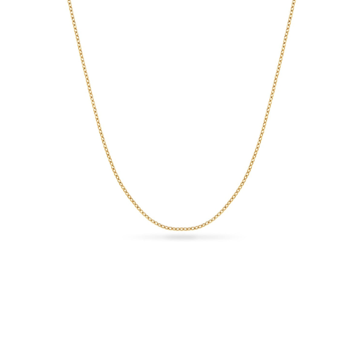 Floating Charm Heart Locket Necklace (Gold)