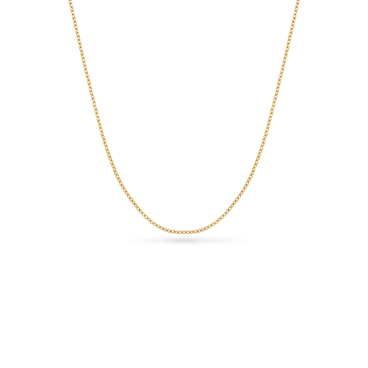 Coin Fingerprint Necklace (Gold)