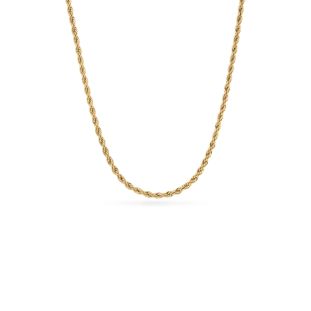 Coin Fingerprint Necklace (Gold)