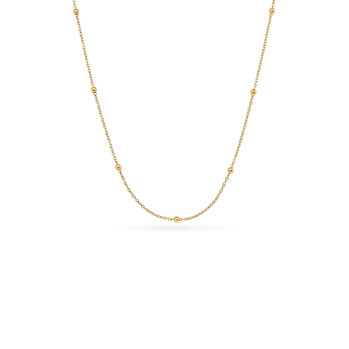 Mini Photo Love Locket Necklace (Gold)