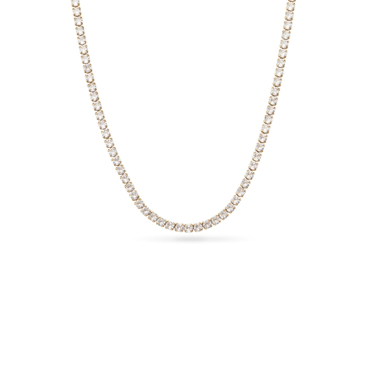 Green Quartz Heart Necklace & Huggie Set (Gold)