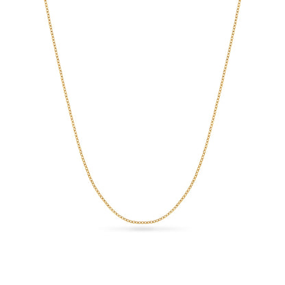 Figaro Chain Necklace (Gold)