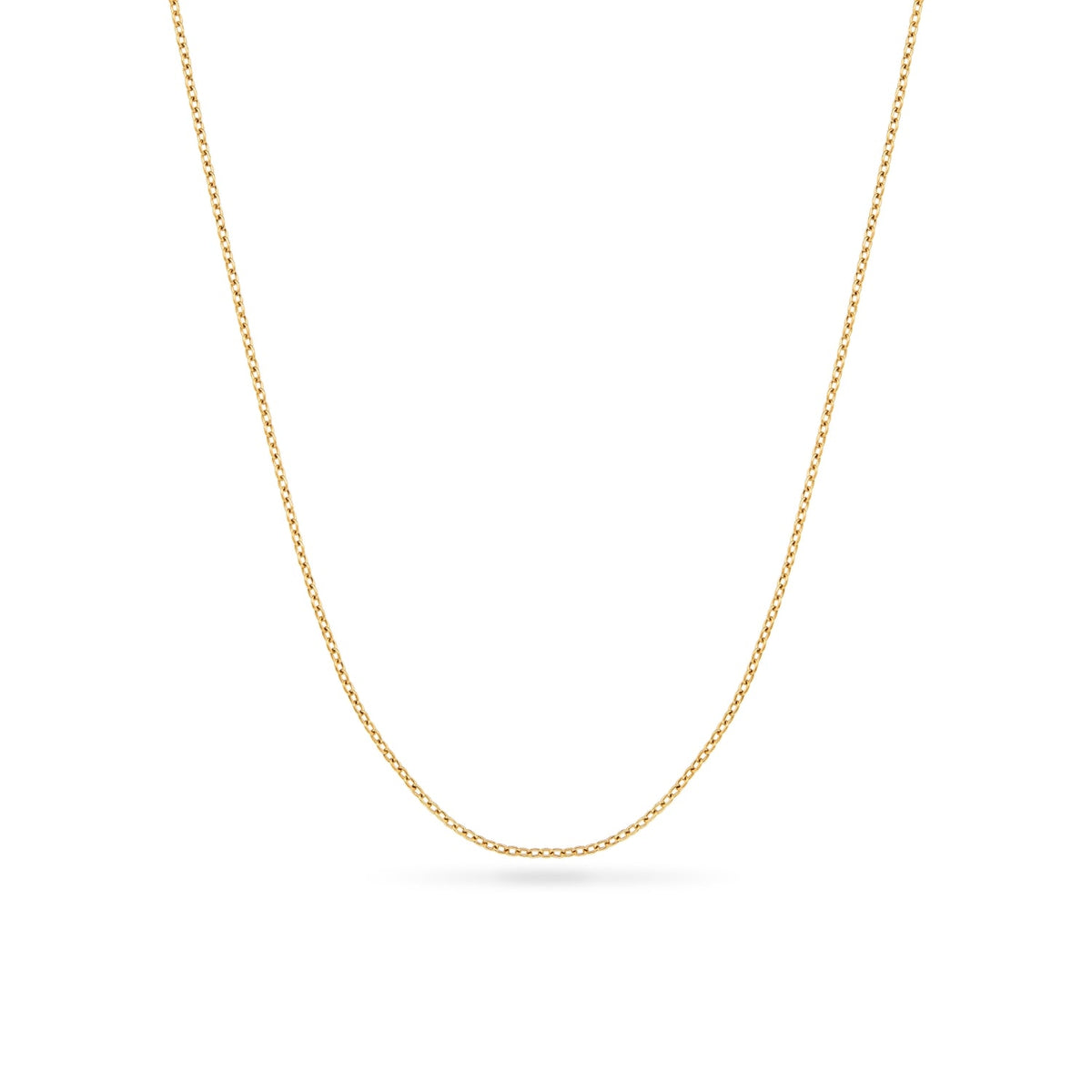 Coin Fingerprint Necklace (Gold)