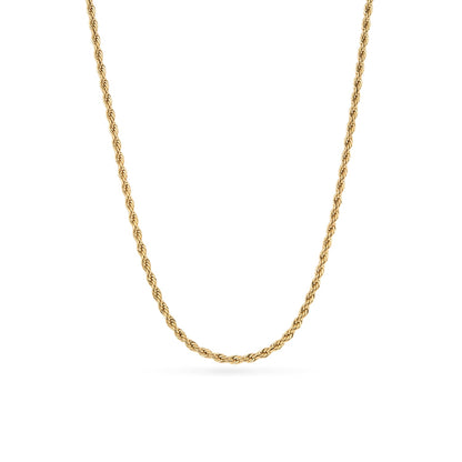 Coin Fingerprint Necklace (Gold)
