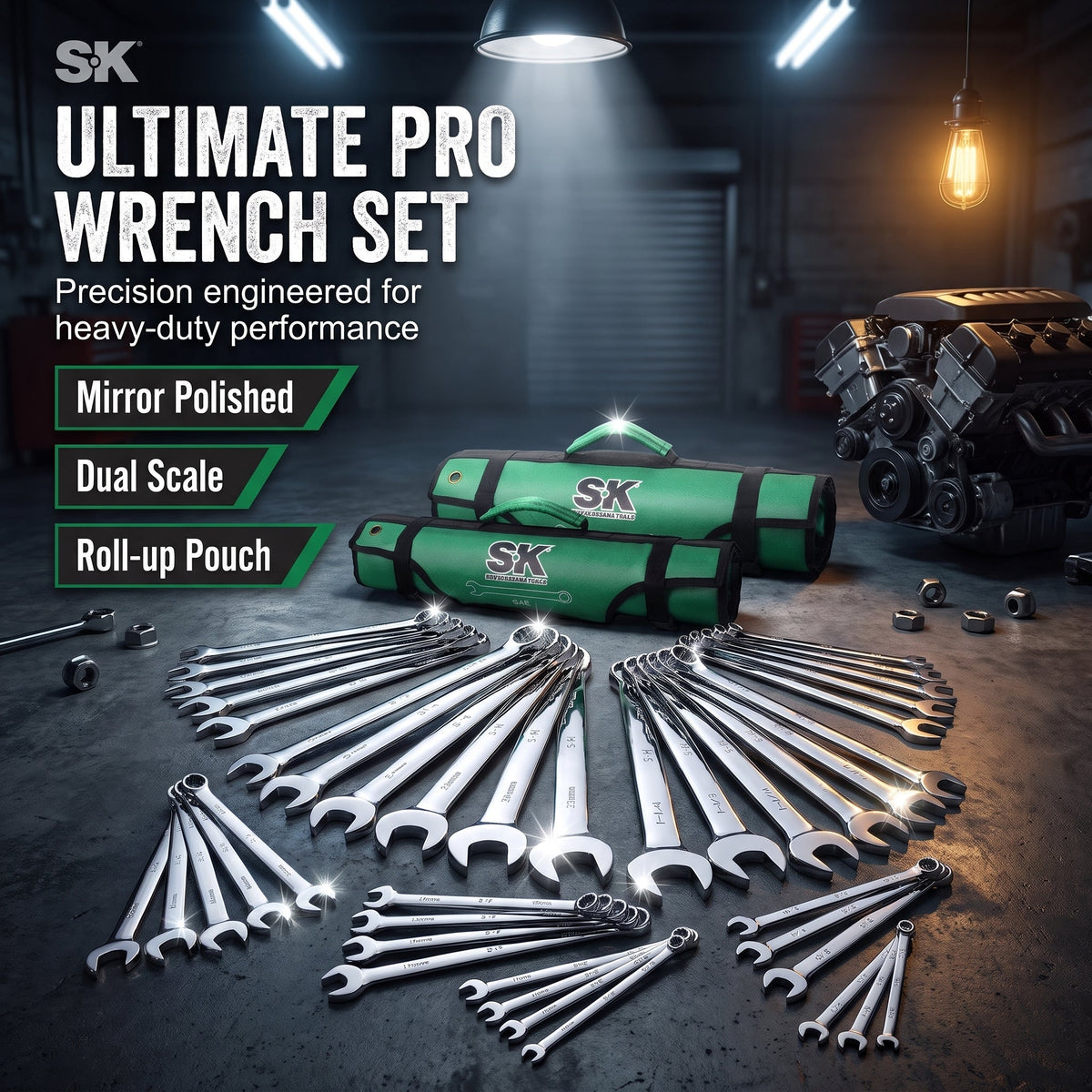 SK Combination Wrench Set