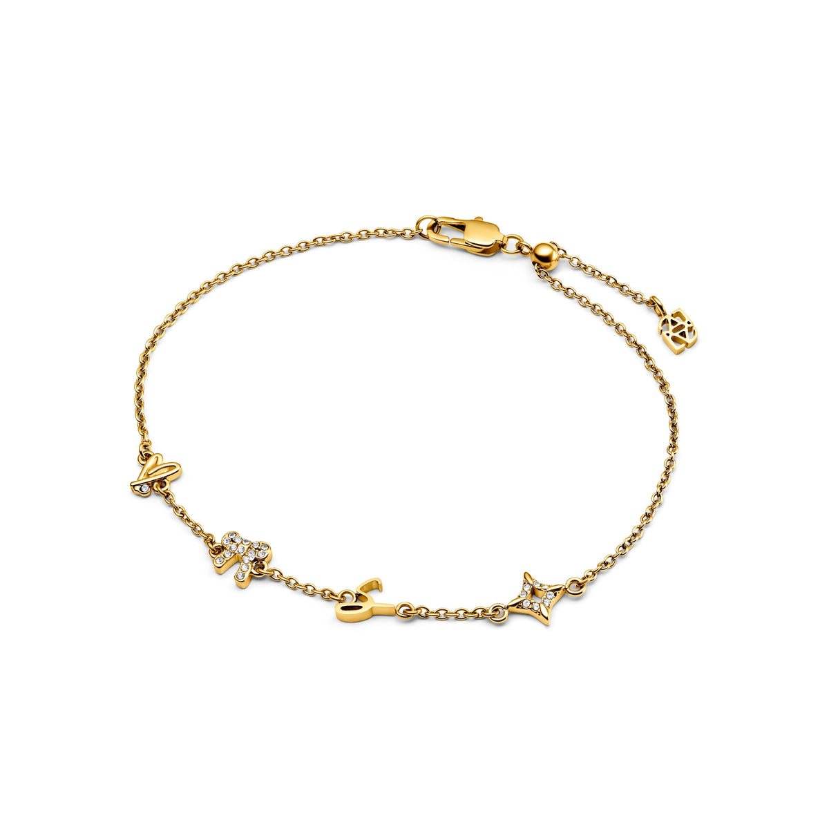 Made Mine Charm Bracelet (Gold)
