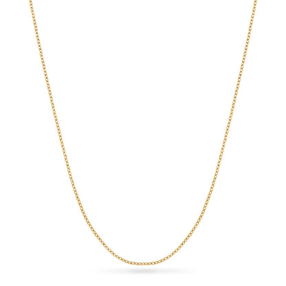 Blue Lace Agate Cushion Necklace (Gold)