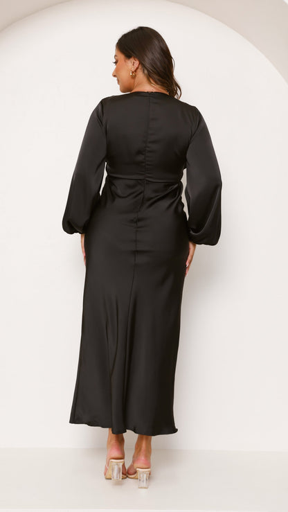 Amara Maxi Dress - Black