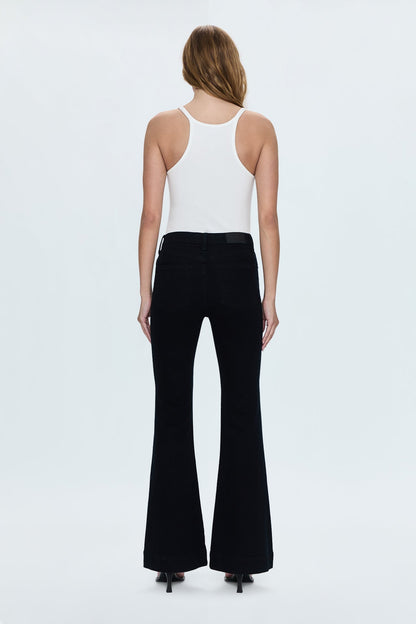 kinsley mid rise ultra flare - noir