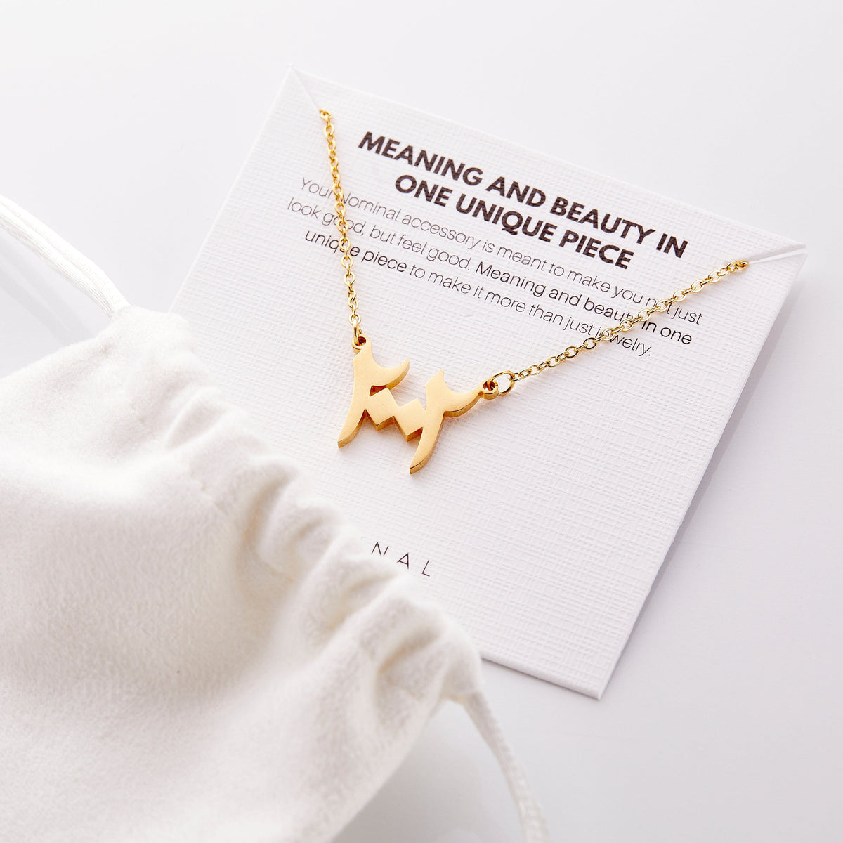 Arabic Birth Year Necklace