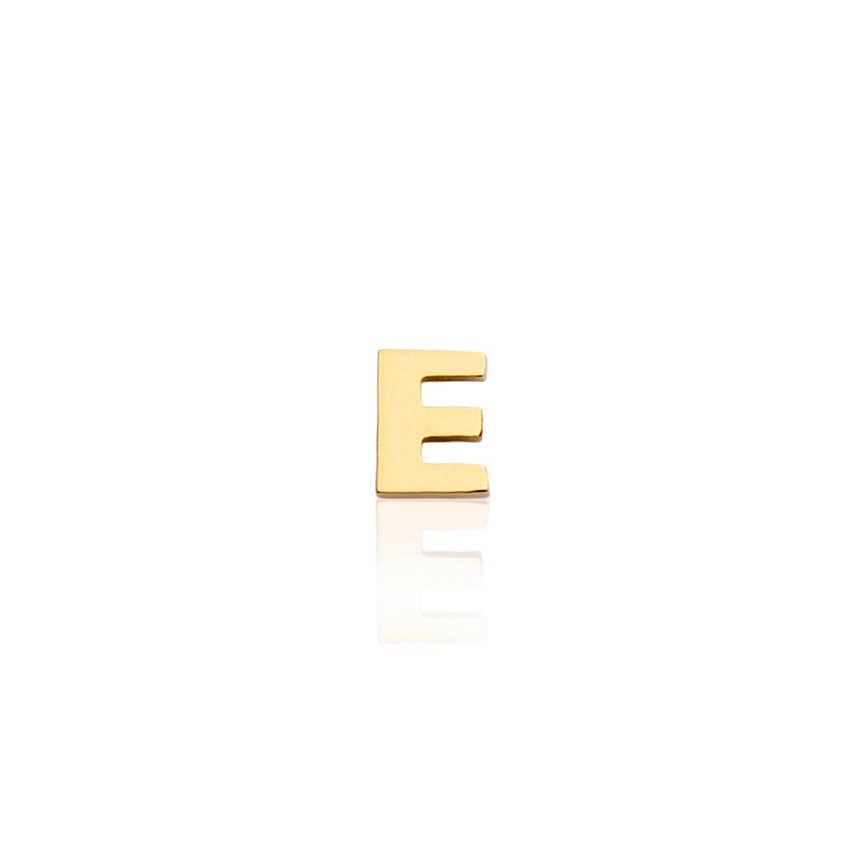 Made Mine Mini Letter Sphere Chain Necklace (Gold)