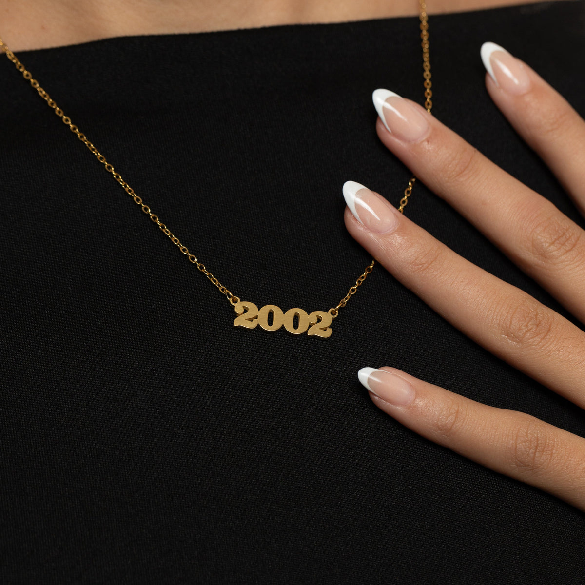English Birth Year Necklace
