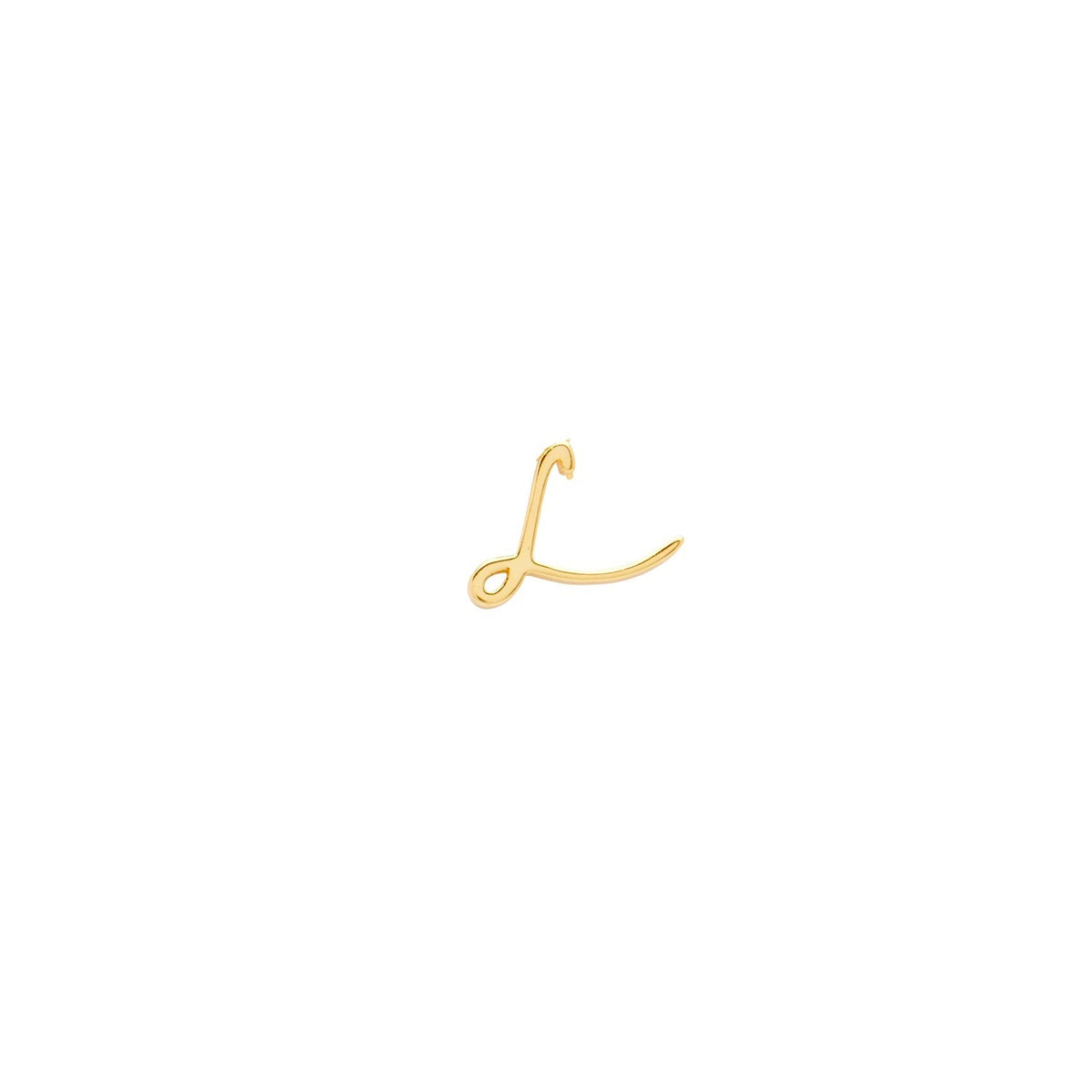 Made Mine Script Letter Bracelet (Gold)