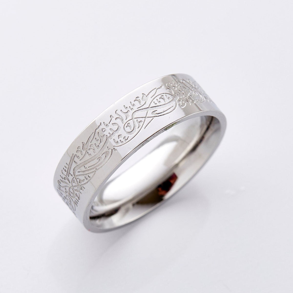 "With Hardship Comes Ease" Ring V2 | Men