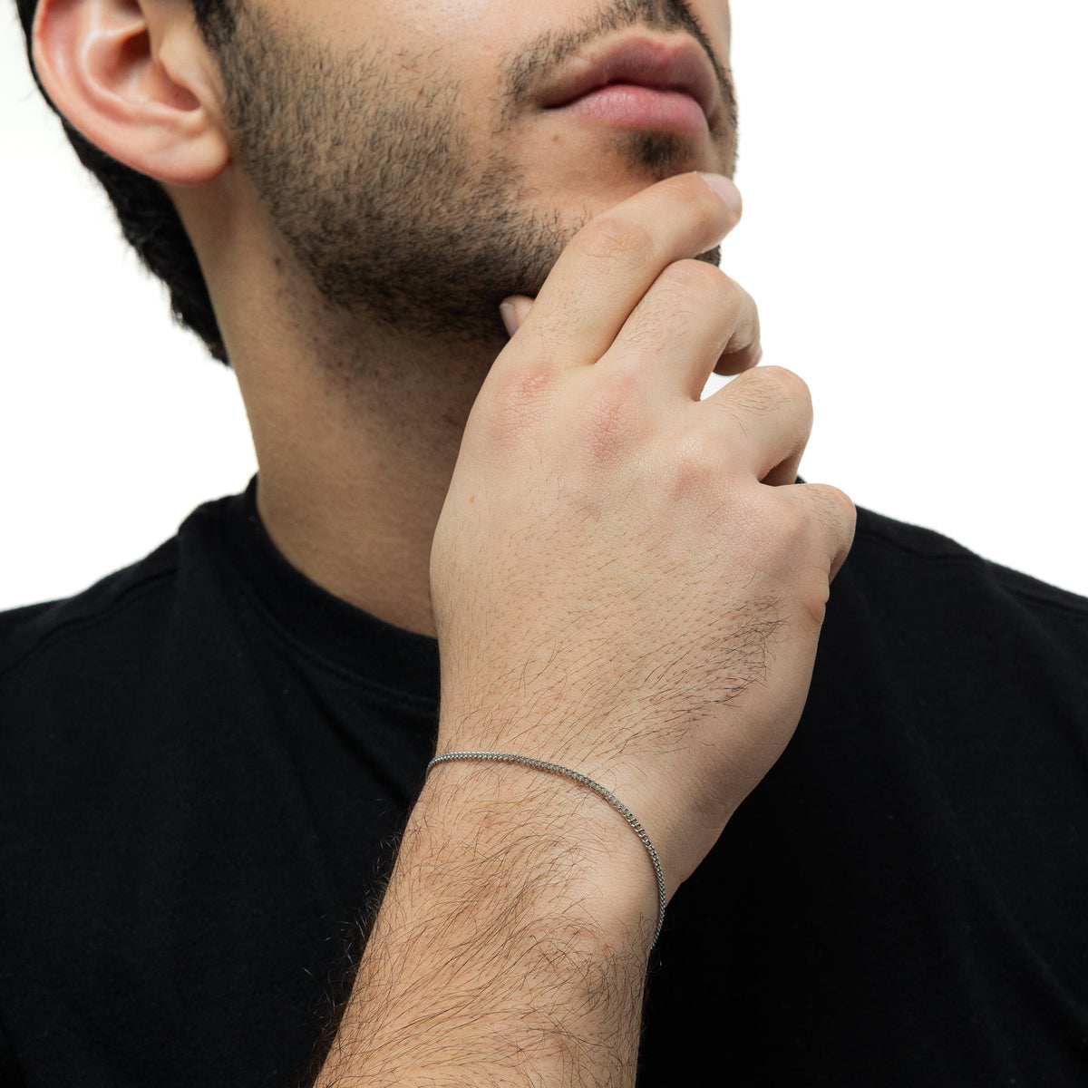Micro Curb Bracelet | Men
