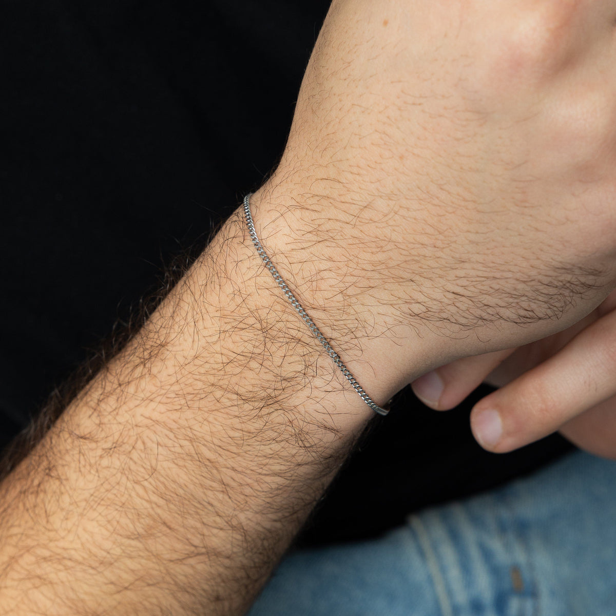 Micro Curb Bracelet | Men