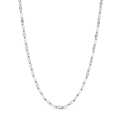 Round Photo Locket Sphere Necklace (Silver)