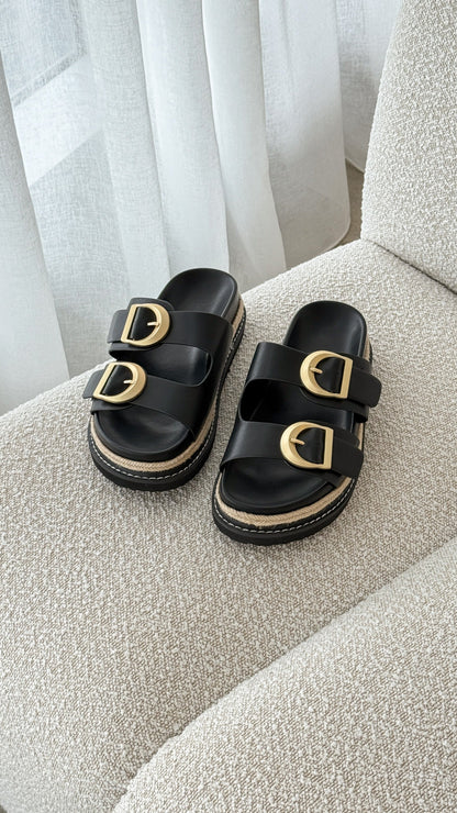 Anora Slide - Black