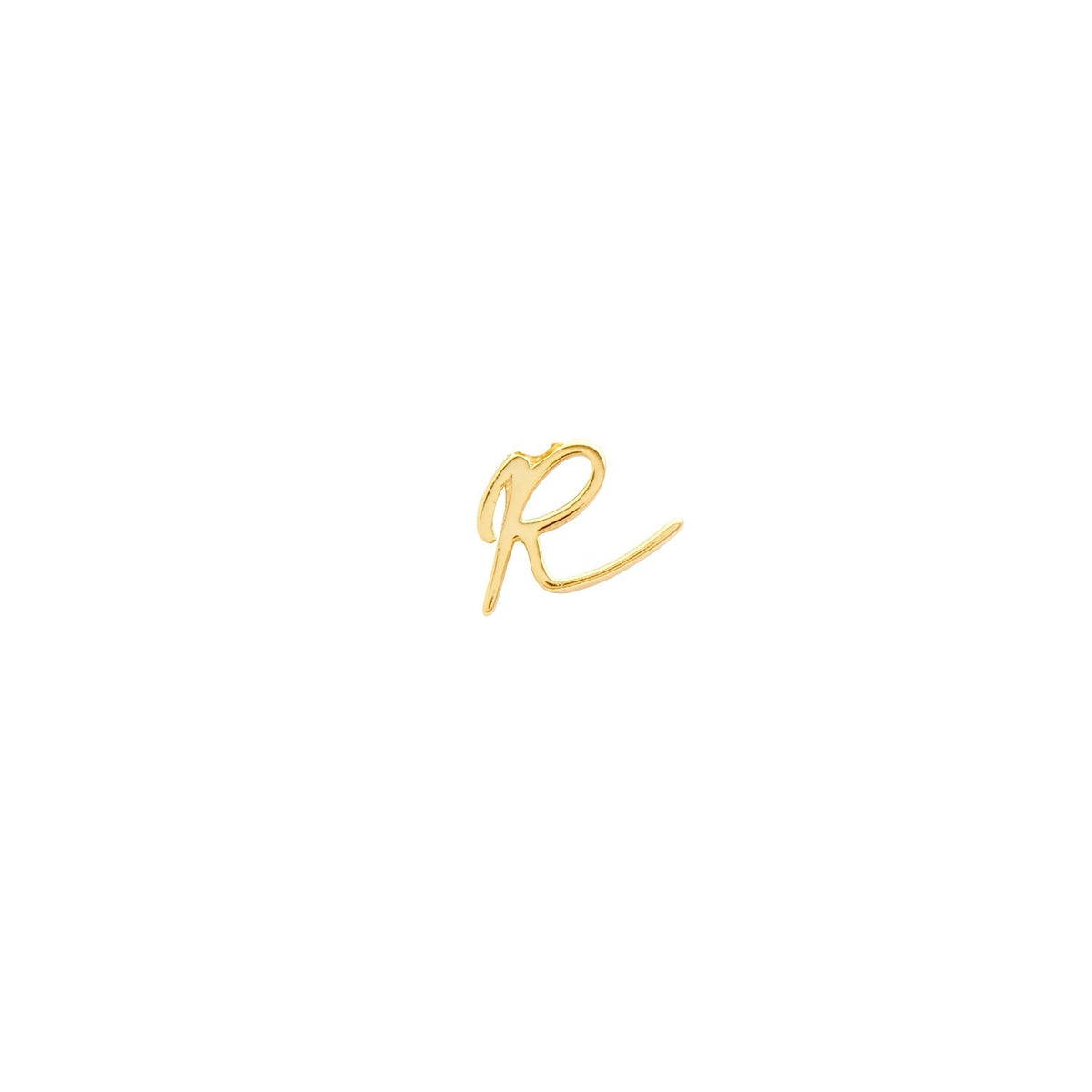 Made Mine Script Letter Bracelet (Gold)