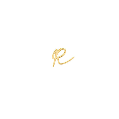 Made Mine Script Letter Bracelet (Gold)