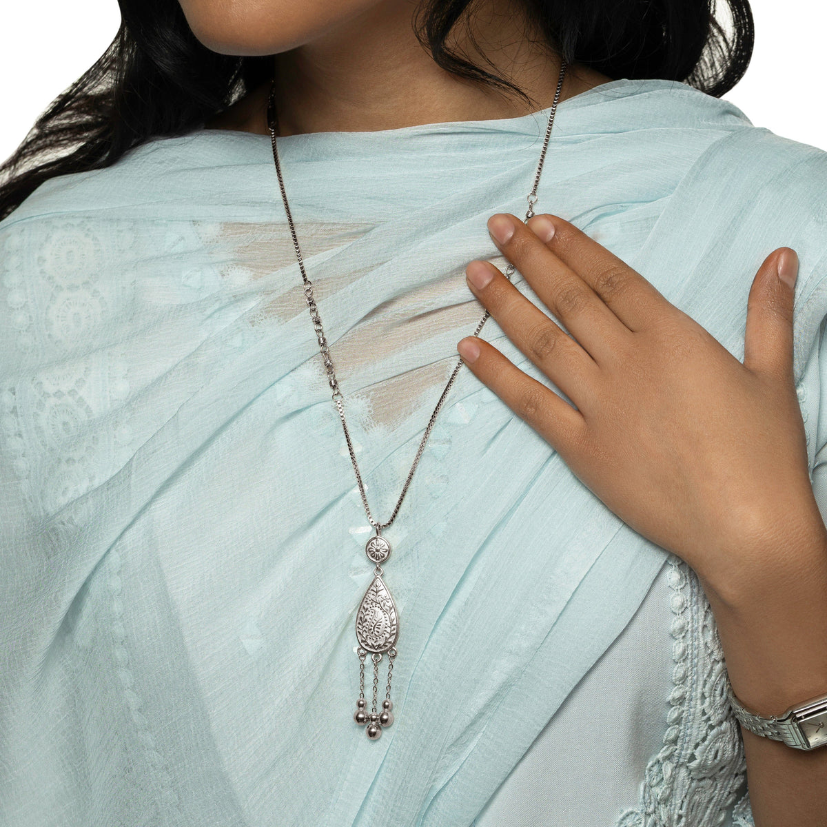 Raining Paisley Necklace