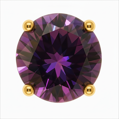 Round Cut Birthstone