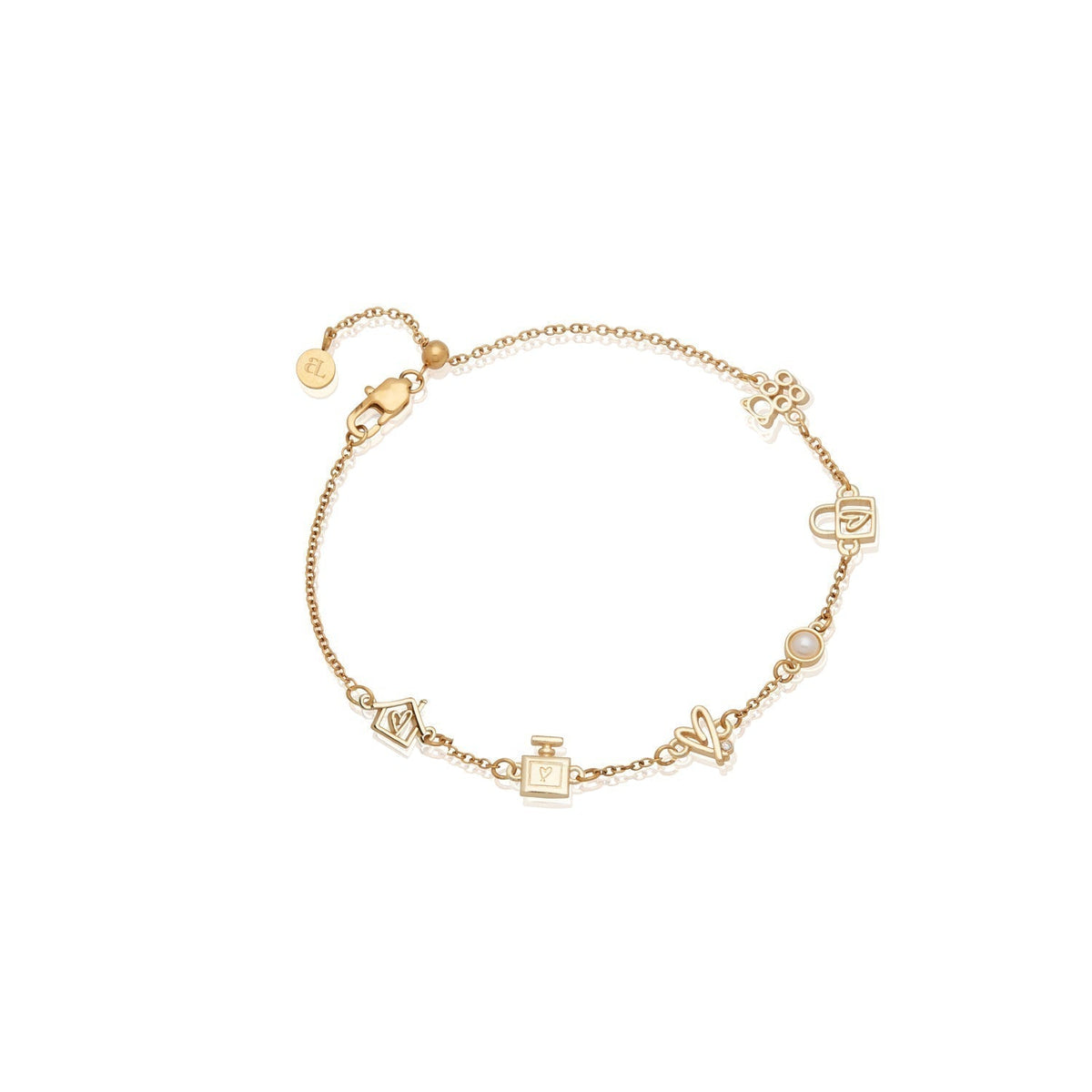 Made Mine Charm Bracelet (Gold)