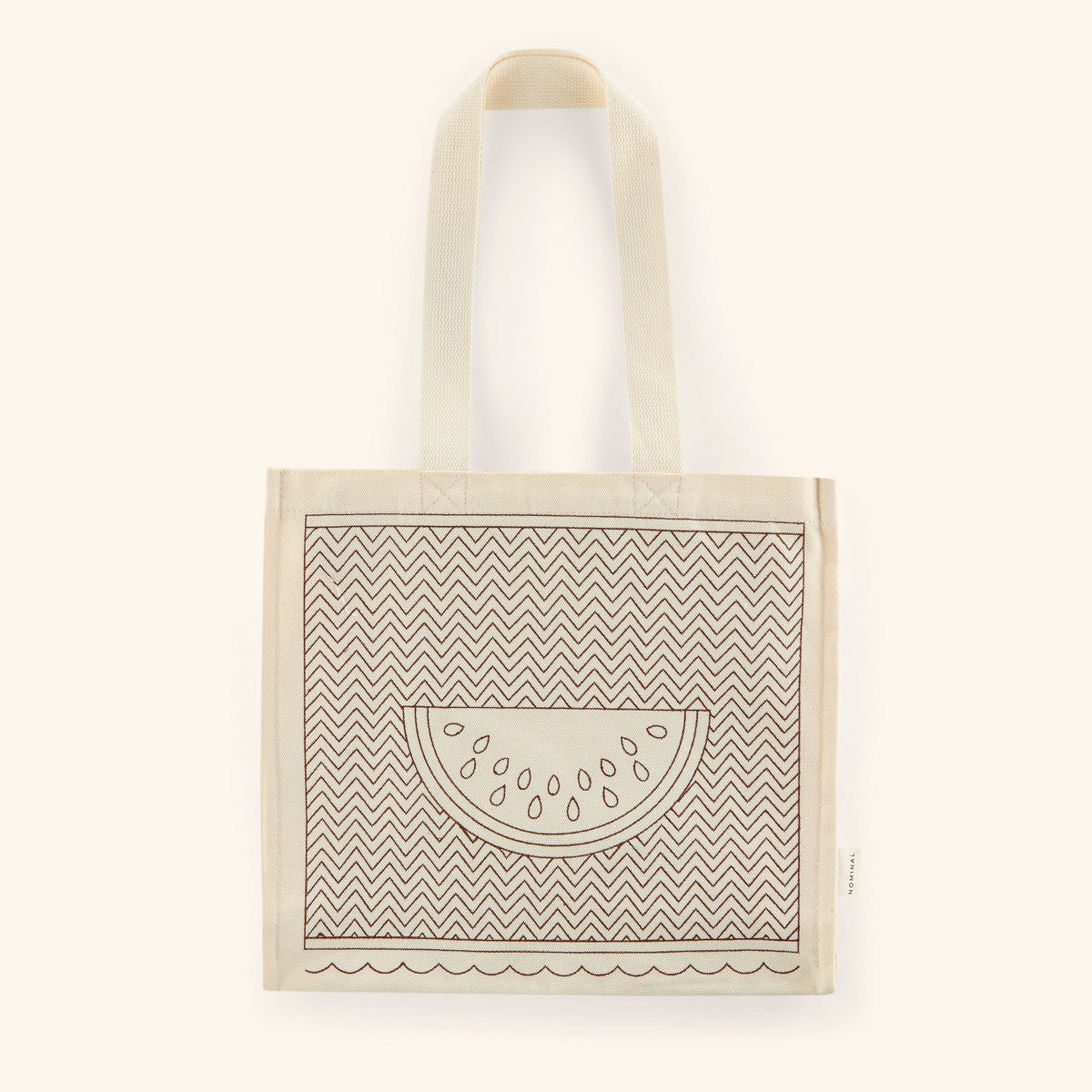 Palestine Keffiyeh Watermelon Tote