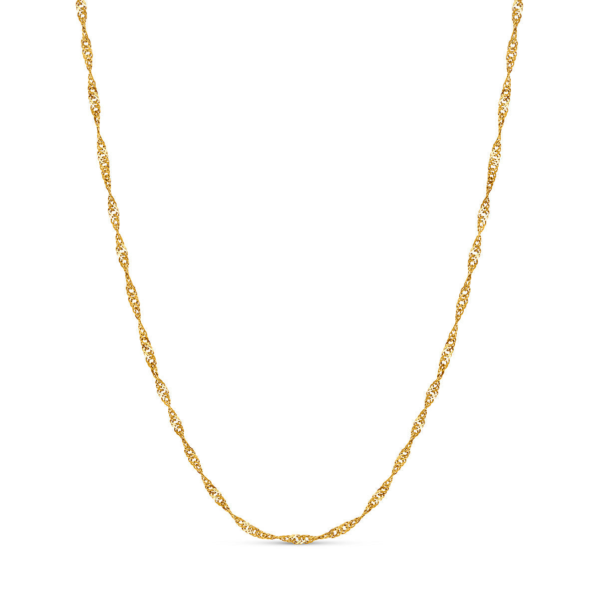 Coin Fingerprint Necklace (Gold)