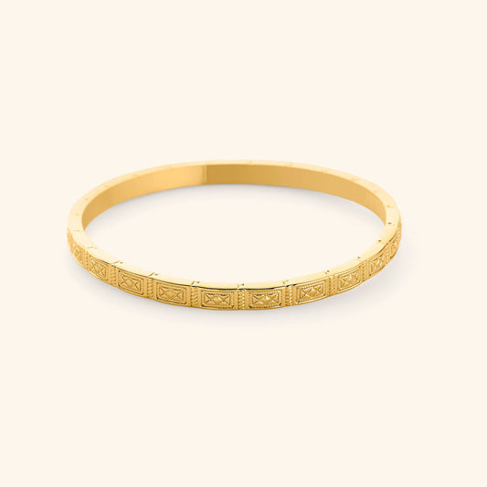 Damascus Tile Bangle