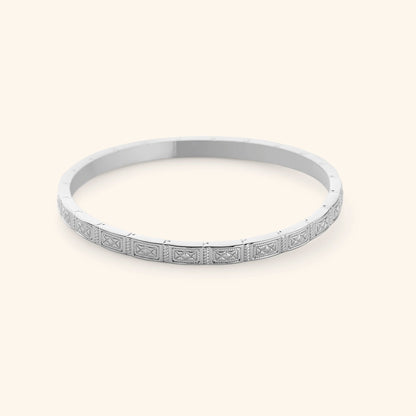 Damascus Tile Bangle