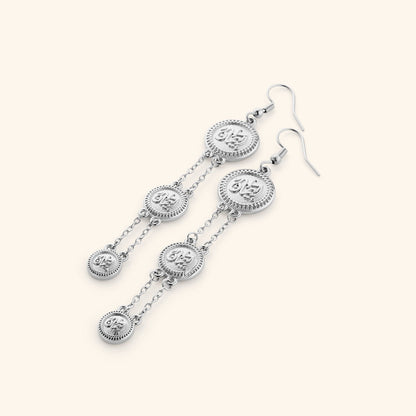 Iman | Faith Coin Earrings