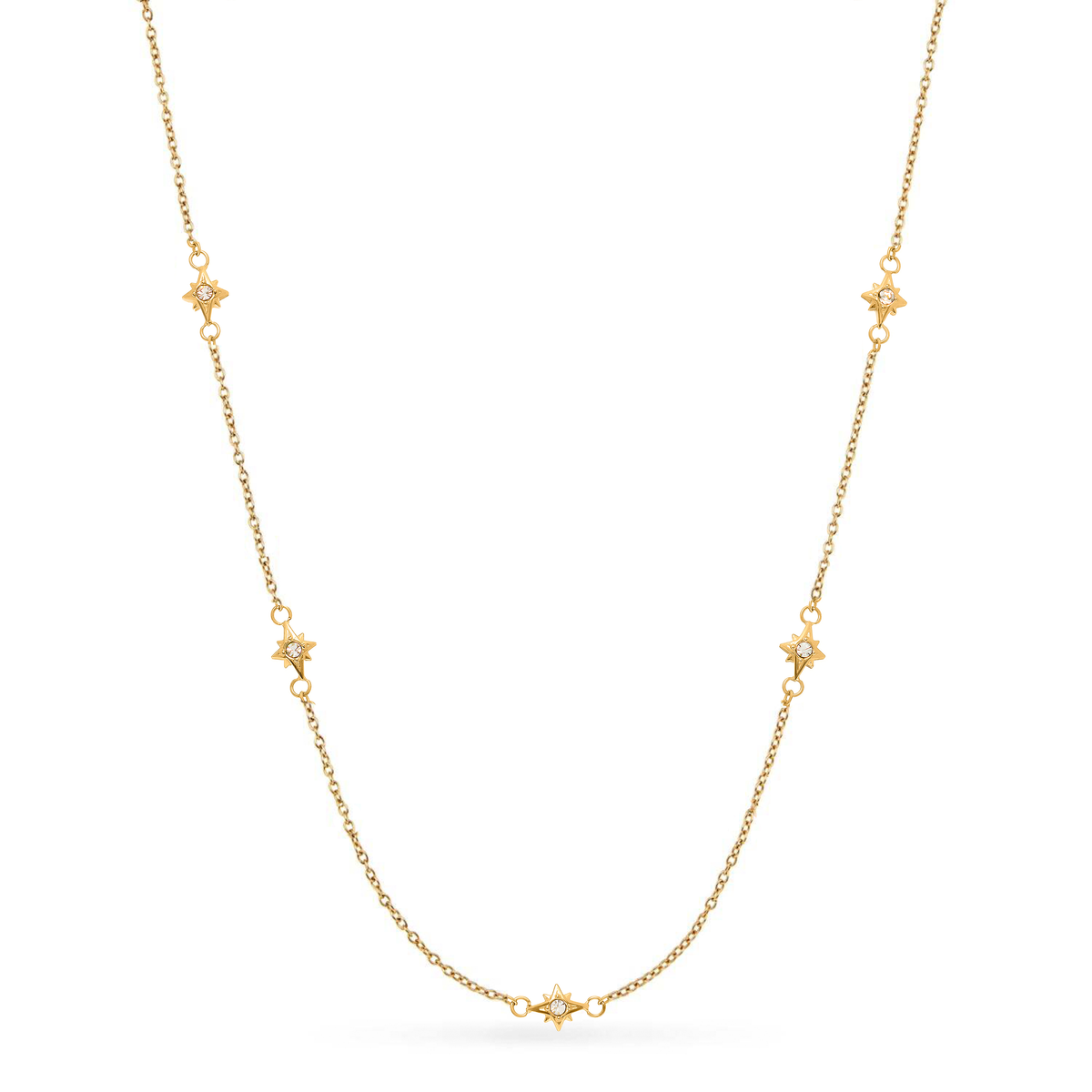 Coin Fingerprint Necklace (Gold)