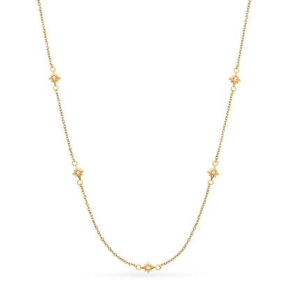 Ocean Charms Seahorse Necklace (Gold)