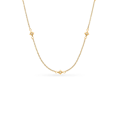 Ocean Charms Seahorse Necklace (Gold)