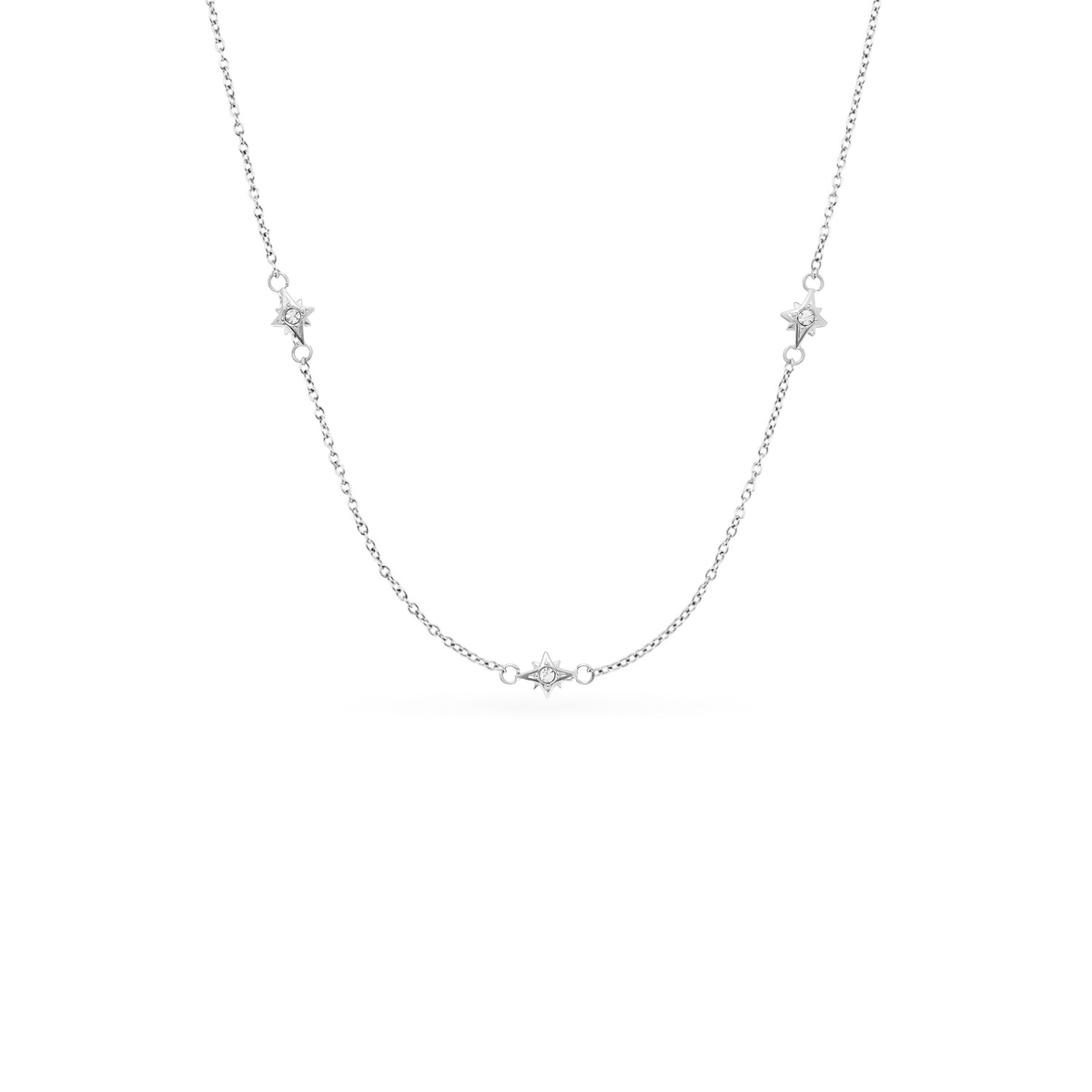Heart Photo Locket Necklace (Silver)