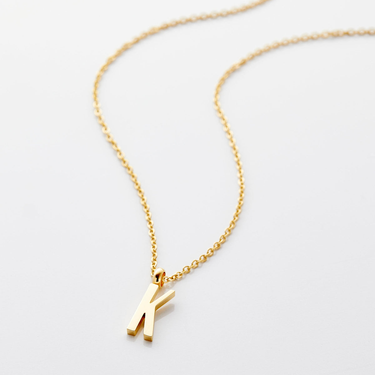 English Letter Necklace