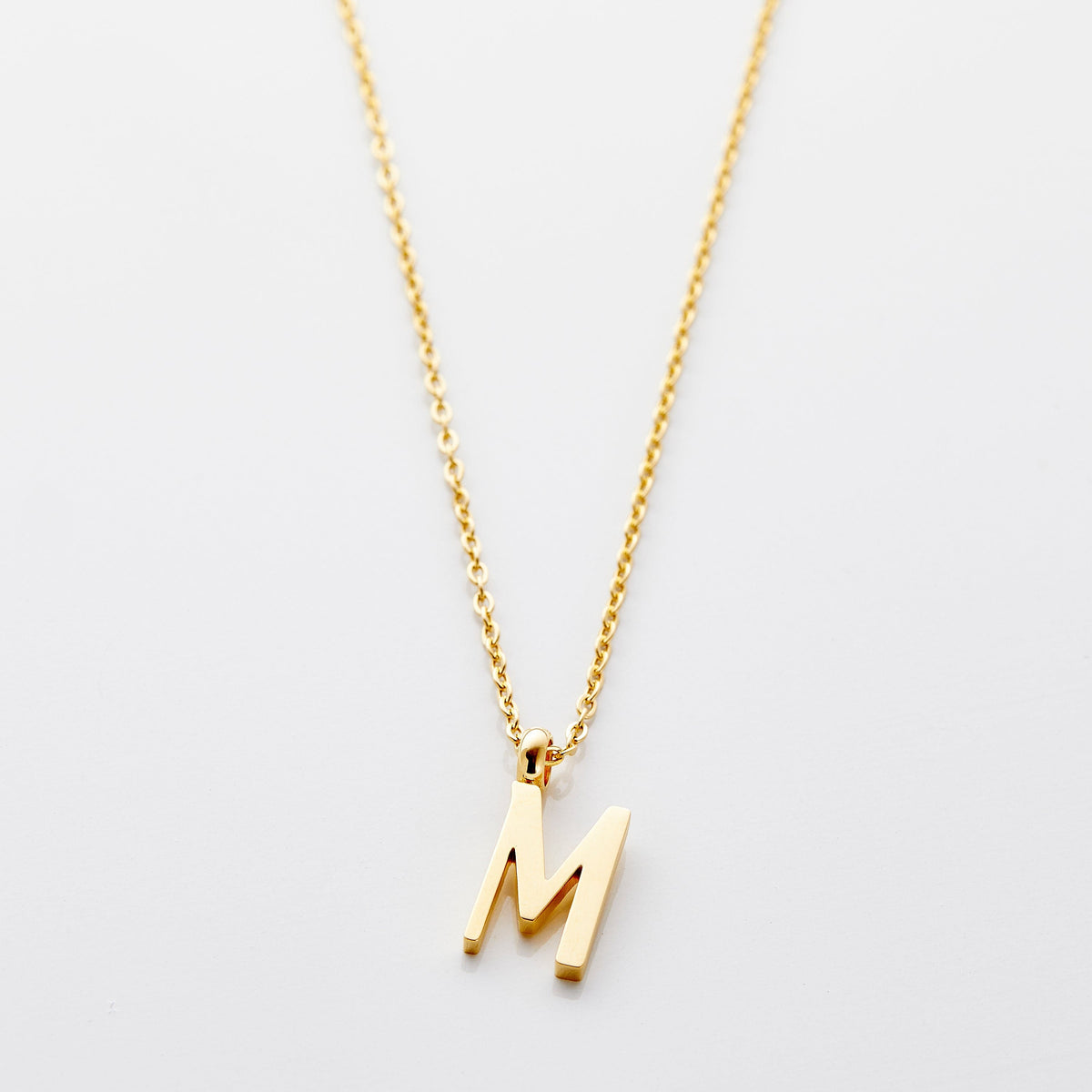 English Letter Necklace