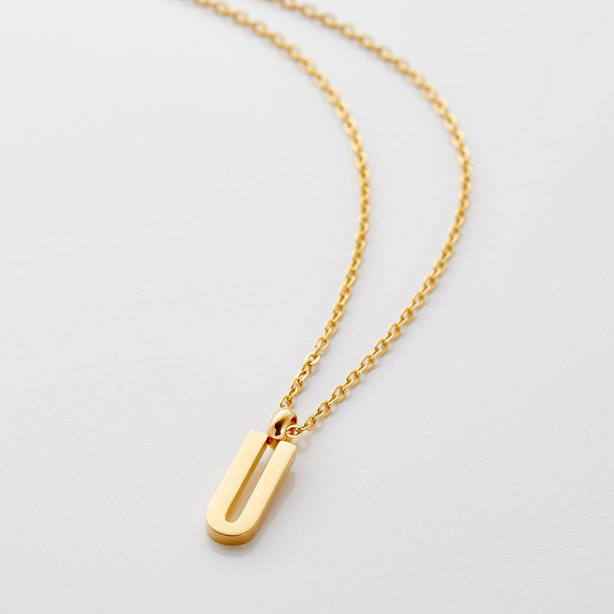 English Letter Necklace