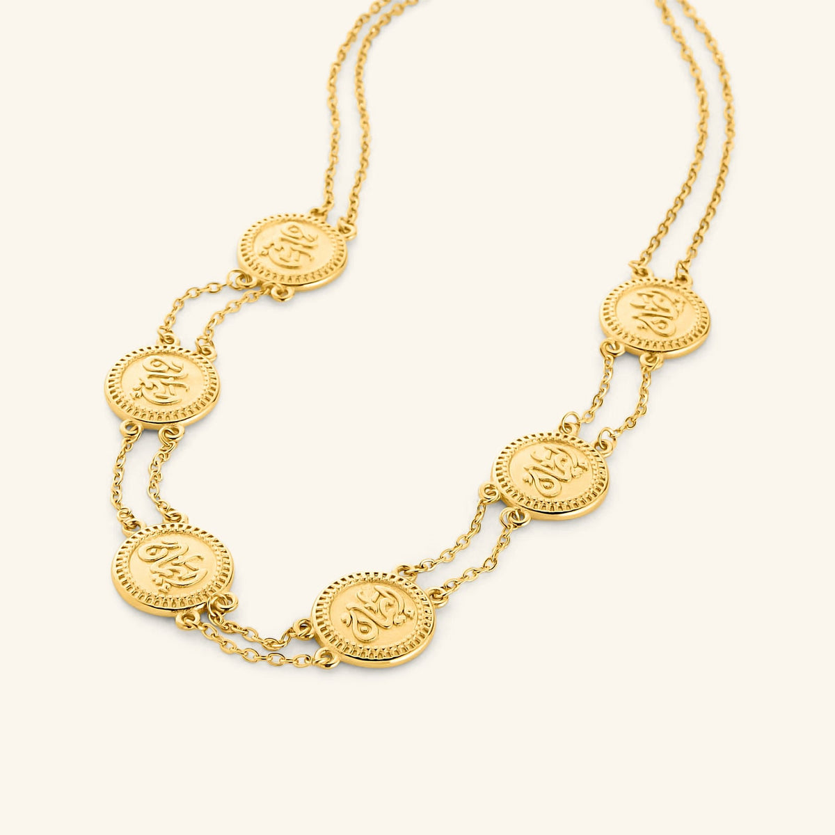 Iman | Faith Coin Necklace