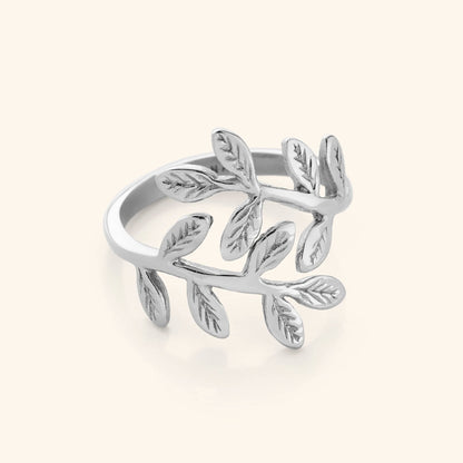 Palestine Olive Leaf Ring