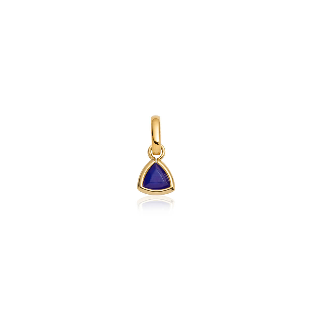 Droplet Birthstone Pendant (Gold)