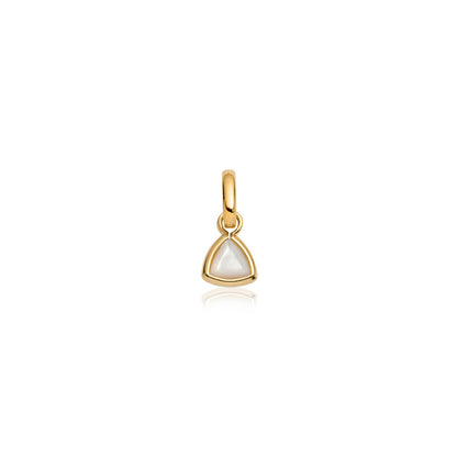 Droplet Birthstone Pendant (Gold)