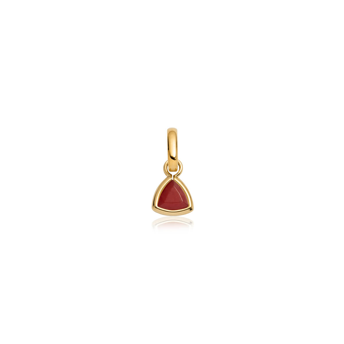 Droplet Birthstone Pendant (Gold)