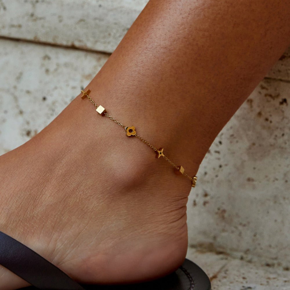 Charlie Gold Anklet