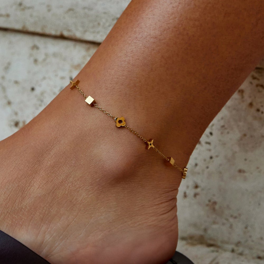 Charlie Gold Anklet